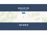 Immobile in asta di 284 m², box auto in vendita a Sciolze