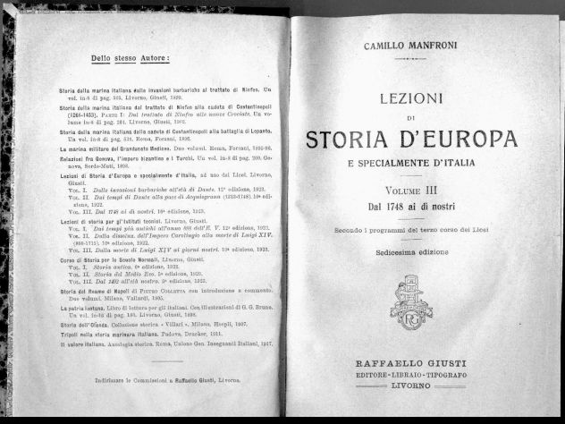 Lezioni di Storia d’Europa e Specialmente d’Italia - Foto 6