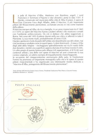 2001 FOLDER n.8 - MADONNA del MACRINO d'ALBA - Foto 2