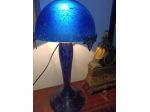 Lampada liberty francese pasta di vetro