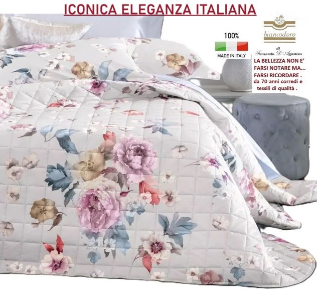 Trapunte Quilt Copriletti Coperte grandi firme  vari modelli prezzi diversi . - Foto 5