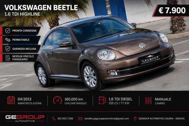 Volkswagen Maggiolino 1.6 TDI -105 CV-PERMUTABILE - Foto 4
