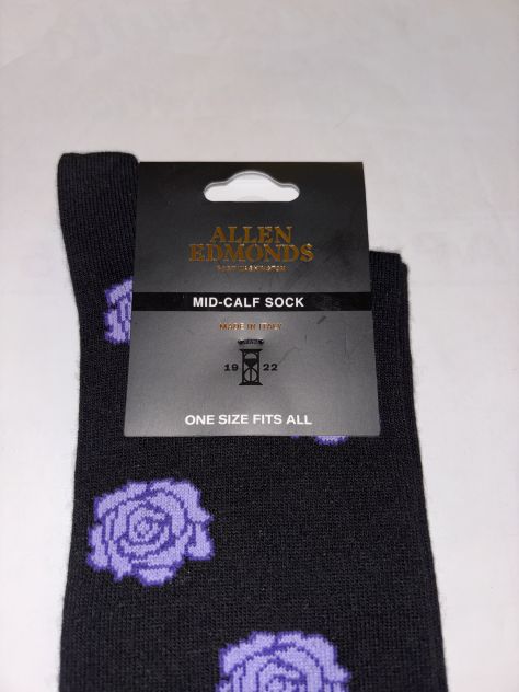 CALZE NUOVE DA DONNA IN COTONE FIRMATE ORIGINALI ALLEN EDMONDS,MADE IN ITALY - Foto 2