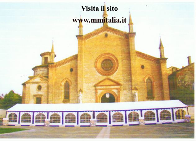 Tendone per mercatini Professionale 3 x 3 mt telo ignifugo di ben 550 gr. mq. - Foto 6