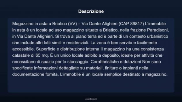 Immobile in asta di 65 m² in vendita a Briatico - Foto 4