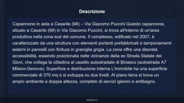 Immobile in asta di 370 m² in vendita a Casarile - Foto 9
