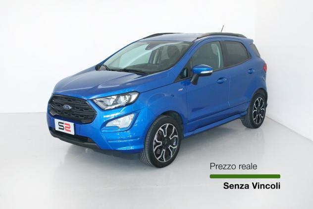 Ford EcoSport 1.0 Ecoboost 125cv S&S ST-Line / Fari a LED diurni - Cruise control - Sensori parcheggio posteriori - Cerchi in lega 17"