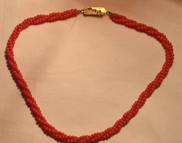 Collana in vetro vintage - Foto 8