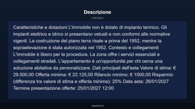 Immobile in asta di 130 m² con più di 5 locali in vendita a Caltanissetta - Foto 8