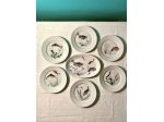 Servizio da Pesce Vintage Porcellana Bavaria Tirschenreuth (7 Pz) - Prezzo Tratt