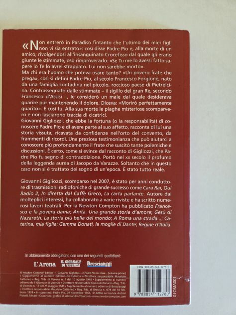Libro "...e Padre Pio mi disse..." di Giovanni Gigliozzi, 2 volumi. - Foto 5