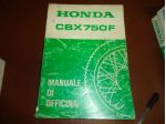CBX750F Manuale officina manutenzione moto honda