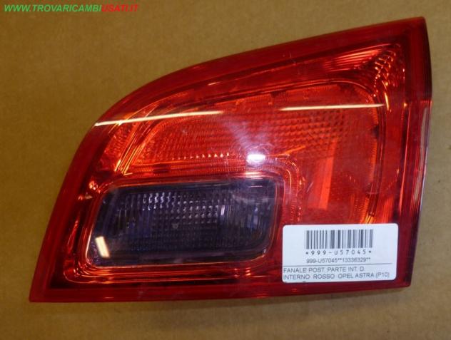 FANALE POST. PARTE INT. D. INTERNO ROSSO OPEL ASTRA (P10) Sports Tourer  Parti elettriche  Fanaleria  Fanali  Fanale post. sx. OPEL - ASTRA J Sports T