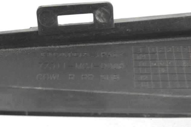 HONDA CBF 1000 F 77311MGJD00 FIANCHETTO POSTERIORE INFERIORE DESTRA 10 - 13 RIGHT REAR SUB COWL 77311MGJD000 - Foto 4