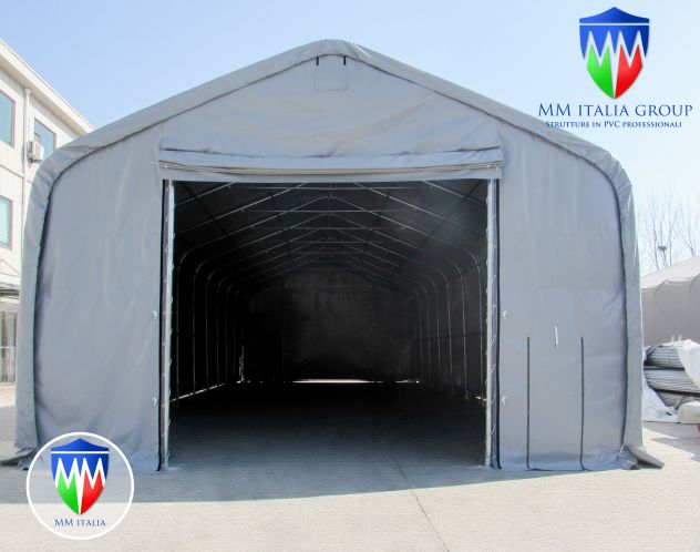 Strutture Industriali uso magazzino 8 x 20 x 4,40 mt Pvc 720 mq. - Foto 5