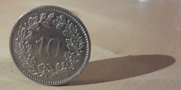Svizzera, Confederazione 10 Rappen 1973. - Foto 4