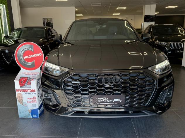 AUDI Q5 SPORTBACK S-LINE PLUS 40 2.0 MHEV 204CV QUATTRO PELLE NAVI CAM ANNO 2023 - Foto 2
