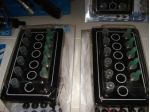 Pannello elettrico 5 interuttori con presa 12 V