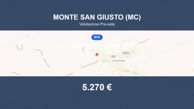 Immobile in asta di 27 m² in vendita a Monte San Giusto