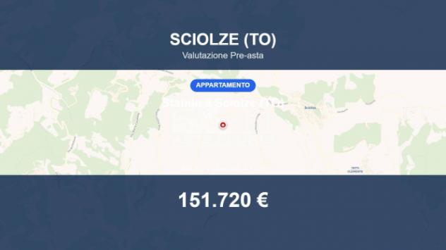 Immobile in asta di 468 m², box auto in vendita a Sciolze