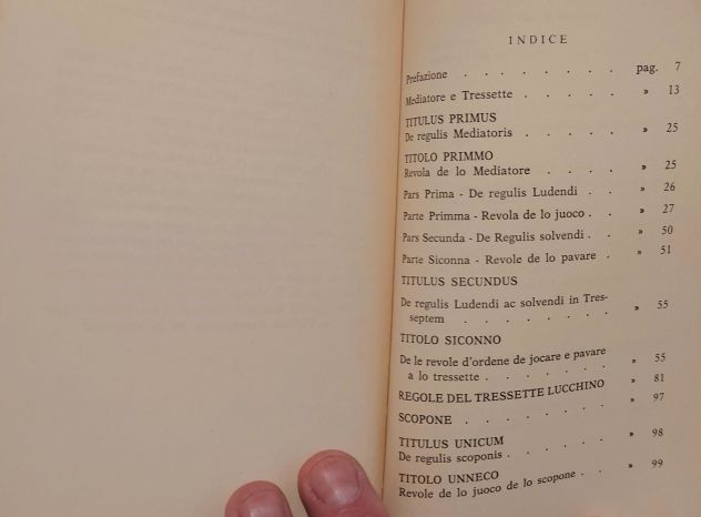 Il tressette e lo scopone di Chitarrella Casa Editrice Napoleone, 1980 ottimo - Foto 2