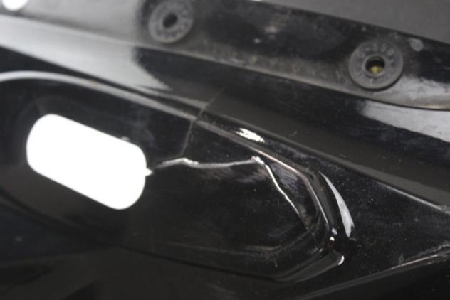 YAMAHA XJ6 DIVERSION 36C2835G00P4 CARENA FARO ANTERIORE RJ19 09 - 15 HEADLIGHT FAIRING CON CREPA E GRAFFIO - Foto 3