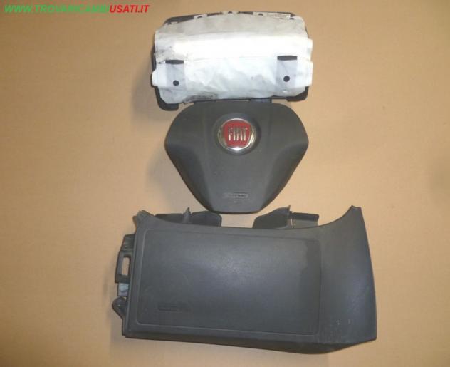 DISPOSITIVO AIRBAG LATO GUIDA VOLANTE SP. VERDE CENTRALE+ PASS. 2 SP. ARANCIO VIOLA FIAT PUNTO (199-3J) Evo  Carrozzeria  Sicurezza  Airbag  Air-bag g