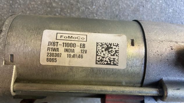 Motorino avviamento Ford Fiesta 1.0 Ecoboost Hybrid del 2024 (JX6T-11000-EB) - Foto 4