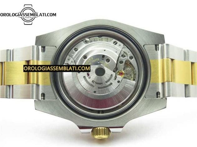 Rolex Replica SUBMARINER 116613 LN BLACK CERAMIC 904L STEEL/YG 1:1 BEST EDITION BLACK DIAL 3135 - Foto 14
