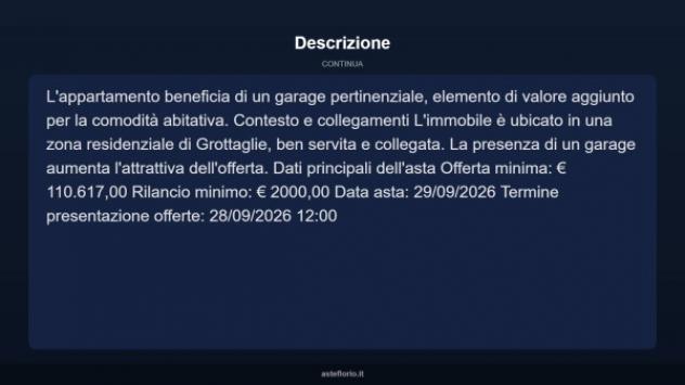 Immobile in asta di 118 m², box auto in vendita a Grottaglie - Foto 4