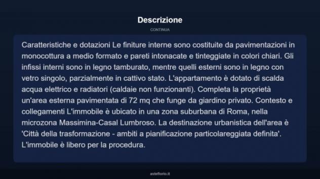 Immobile in asta di 58 m² in vendita a Roma - Foto 17