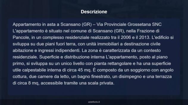 Immobile in asta di 45 m² in vendita a Scansano - Foto 10