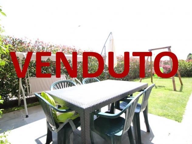 Appartamento di due locali con giardino privato a Viganò