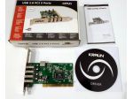 Scheda espanzione PCI Hub 4+1 porte USB