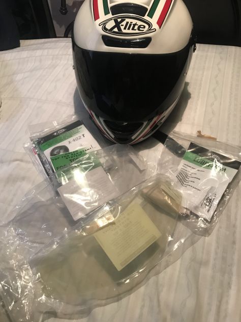 Casco integrale X-Lite X-702 League N-com Met in fibra di carbonio - Foto 6