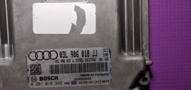 centralina motore AUDI A4 A5 2.0 TDI ECU 03L906018JJ 0281018346 EDC17C46 - Foto 5