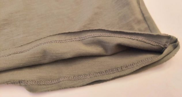 T-shirt verde puro cotone della linea OVS regular fit misura L Nuova con etichet - Foto 3