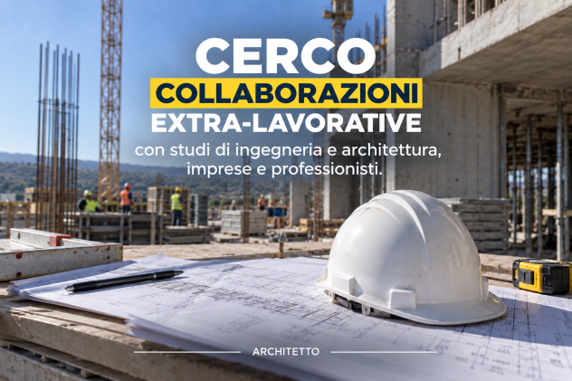 ARCHITETTO SUPPORTO ESTERNO A STUDI TECNICI ANCHE DA REMOTO