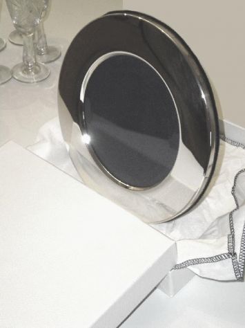 Argento cornice tonda - Foto 4