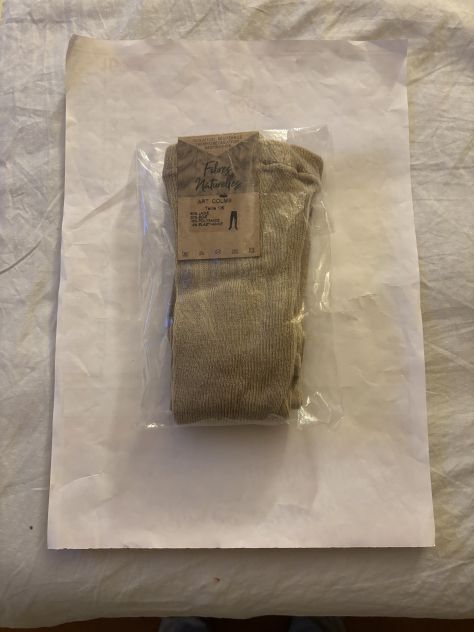 CALZE COLLANT/CALZAMAGLIA NUOVA DA DONNA IN LANA E SETA,INVERNALI,TAGLIA 1/S - Foto 2