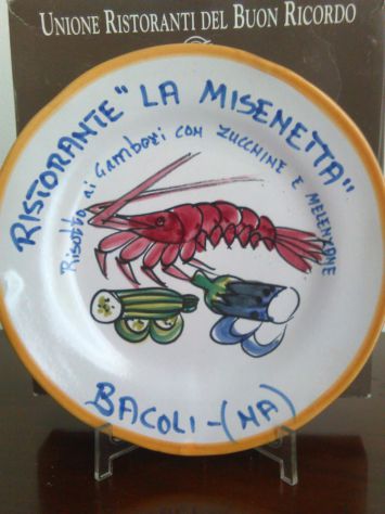 Piatto Buon Ricordo. La Misenetta Bacoli