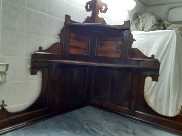 ANGOLIERA EPOCA 700 ORIGINALE IN NOCE COD. 20790 - Foto 3