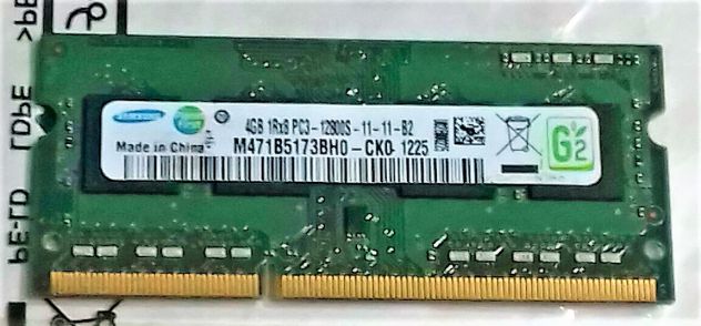 Memoria Ram - 2 GB DDR3 per Notebook-