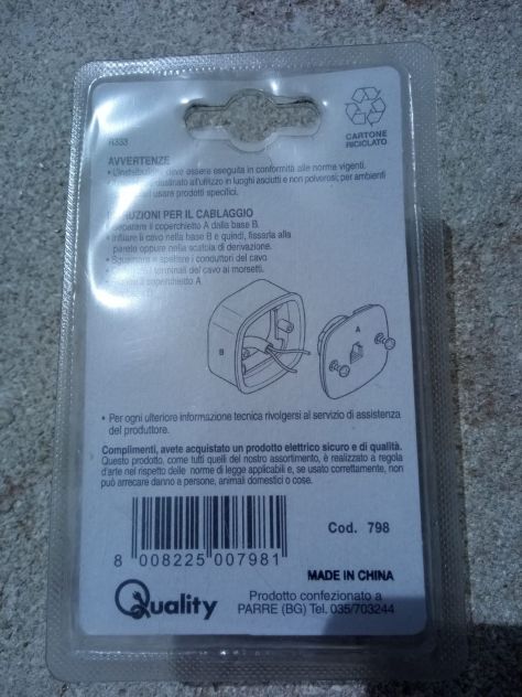 Presa telefonica volante "PLUG" - NUOVA - Foto 3