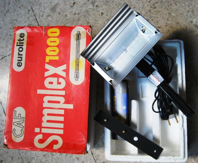illuminatore fotografico simplex 1000 nuovo