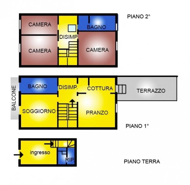 Porzione di casa in affitto a Viareggio - Foto 5