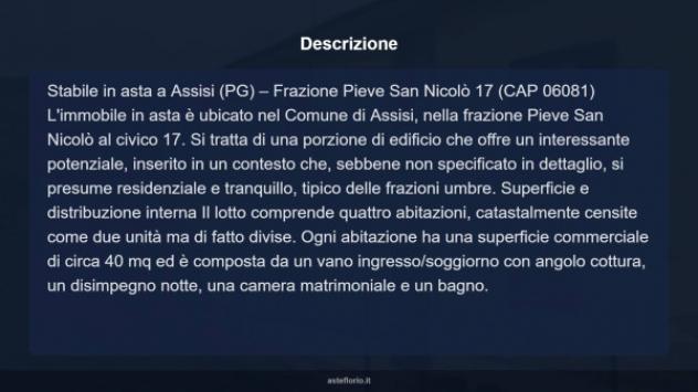 Immobile in asta di 161 m² con più di 5 locali in vendita a Assisi - Foto 18