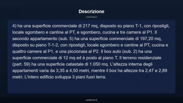 Immobile in asta di 414 m² con più di 5 locali e box auto in vendita a Chiusi - Foto 13