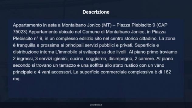 Immobile in asta di 162 m² con più di 5 locali in vendita a Montalbano Jonico - Foto 9