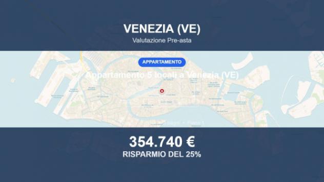 Immobile in asta di 80 m² in vendita a Venezia